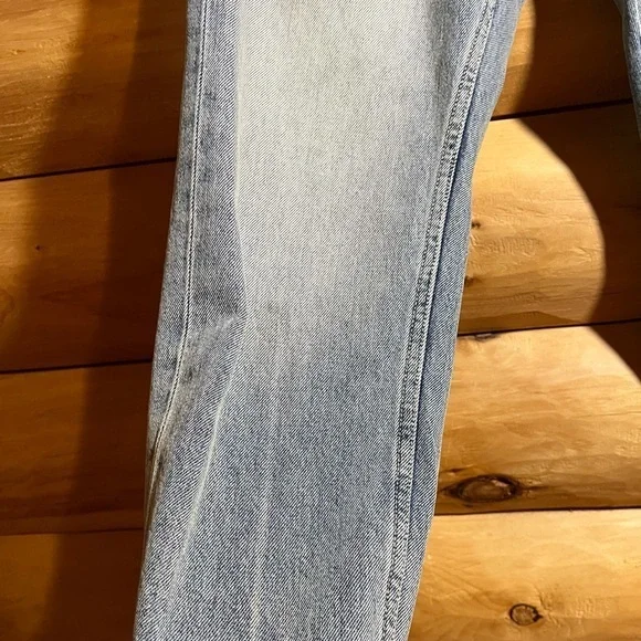 Current/Elliott Jeans light blue denim. Frayed ankle length. Ladies‎ Size 24 - Picture 3 of 11